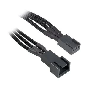 Image of BitFenix Alchemy 3pin Fan extension 30cm - Black
