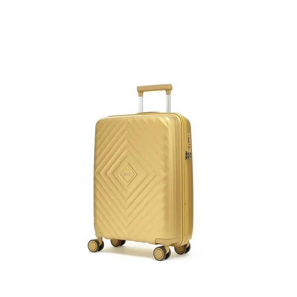 Image of Rock Luggage Infinity KZ29205 Medium Hardshell Gold Suitcase