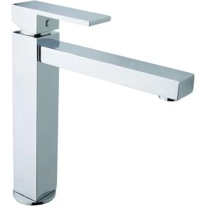 image of Wickes Clear Mono Mixer Kitchen Sink Tap Chrome