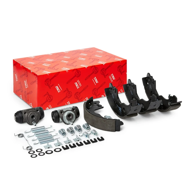 Image of TRW BK1006 Brake Shoes with wheel brake cylinder Brake Shoe Set (70)