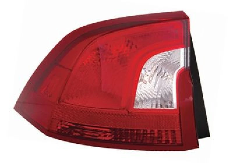 Image of VAN WEZEL 5922921 Rear light Outer section, with bulb holder, Left Combination Rearlight (391)