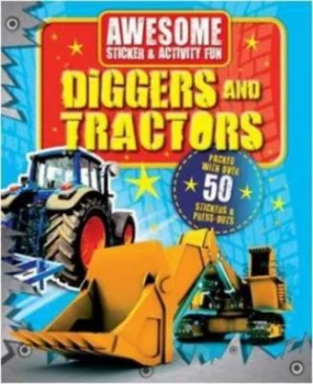 Image of Awesome Fun Tractors and Diggers Paperback