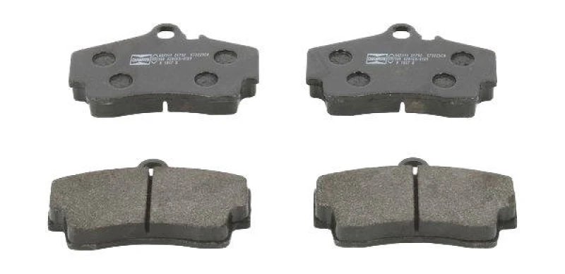 Image of CHAMPION 573229CH Brake pad set prepared for wear warning indicator Brake Pad Set,disc brake (402)