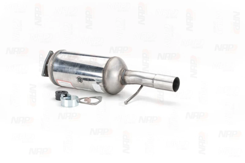 Image of NAP carparts CAD10765 Particulate Filter with fastening/mounting material Silicon carbide Soot-/ Particle Filter,exhaust system (1256)