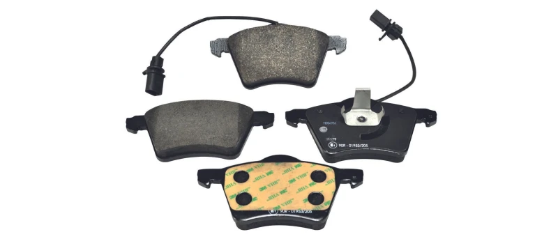 Image of HELLA Brake pad set HELLA 8DB 355 008-771