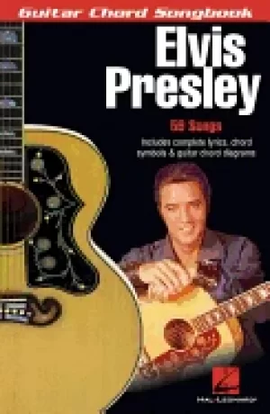 Image of elvis presley guitar chord songbook 6" x 9 inch