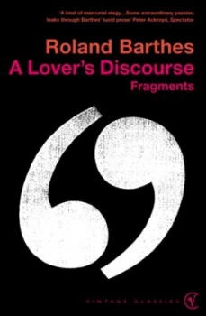 Image of A Lovers Discourse by Roland Barthes Paperback