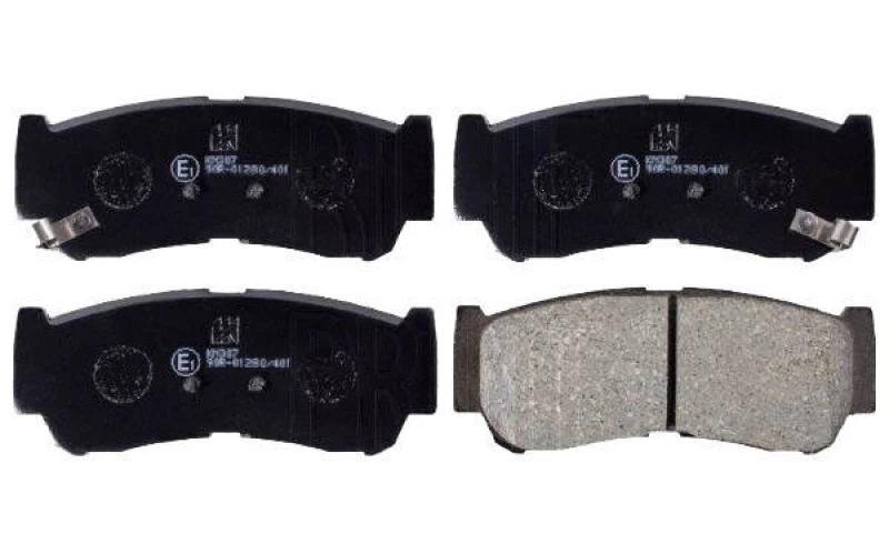 Image of Blue PRINT ADG04292 Brake pad set Rear Axle, with acoustic wear warning Brake Pad Set,disc brake (402)