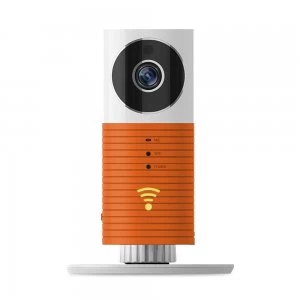 image of Aquarius 720P Wireless WiFi Security Surveillance Camera With 120° Wide Angle Lens - Orange