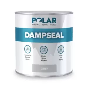 image of Polar Damp Seal - Light Grey Anti Damp Paint 500ml