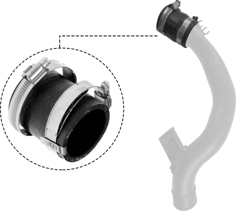 Image of GATES Charger intake hose GATES 09-0914