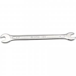 Elora Midget Double Open End Spanner 4mm x 4.5mm