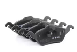 Image of Bosch Brake pad set FORD 0 986 494 284 1064230,1075558,1107697 1136519,1151049,1425406,1763301,98AB2K021AD,98AX2K021AD,98AX2K021AE,98AX2K021AF