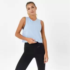 Image of USA Pro Cropped Vest - Blue