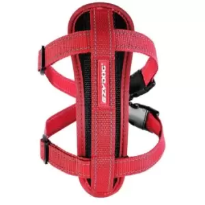 image of EzyDog Chest Plate Red Dog Harness Large