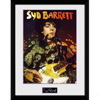 Syd Barrett - Guitar Portrait Collector Print