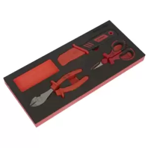Image of Sealey Premier Insulated Cutting Set 3pc with Tool Tray - VDE Approved