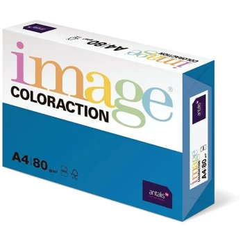 image of Image Paper - Stockholm Copier Paper Deep Blue Ream 500 Sheets