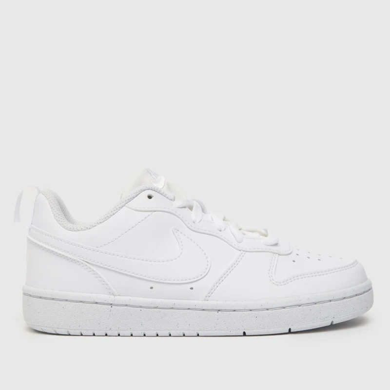 Image of Nike Court Borough Low Recraft (gs) Sneaker Kids White F106 39