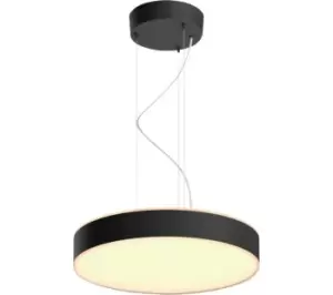 Image of PHILIPS HUE White Ambiance Enrave Pendant Ceiling Light - Black