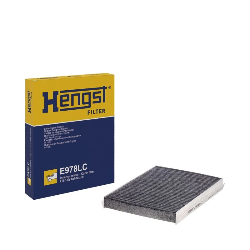 Image of HENGST FILTER E978LC Pollen filter Activated Carbon Filter Filter,interior air (424)