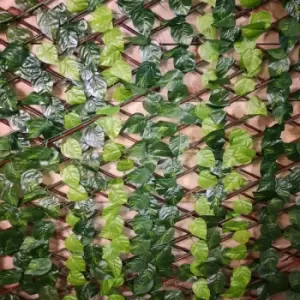 image of 2m x 1m Expanding Garden Outdoor Leaf Trellis