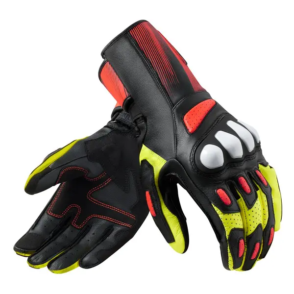 Image of REV'IT! Metis 2 Gloves Black Neon Yellow Size S