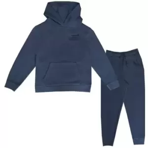 image of Firetrap 2 Piece Jogger Set Junior Boys - Blue