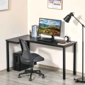 image of Treyew L-Shape Carbon Fibre Right Hand Corner Desk, black