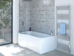 Image of Wickes Valsina Shower Bath Front Bath Panel 1675 mm