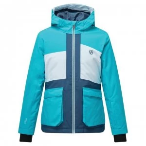 Image of Dare2B Esteem Waterproof Ski Jacket - Ceramic/Whte