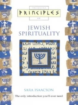 Image of Thorsons Principles of Jewish Spirituality by Sara Isaacson Book
