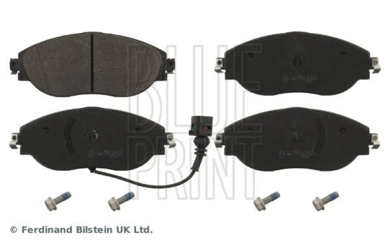 Image of Blue PRINT Brake pad set Blue PRINT ADV184244