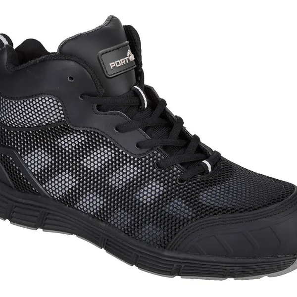 Image of Portwest Compositelite Derwent Safety Boots FC15BKG42 Colour: Black / Grey