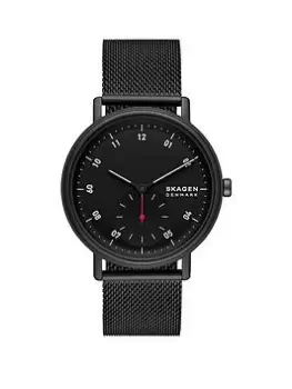 image of Skagen Mens Kuppel Midnight Mesh Watch