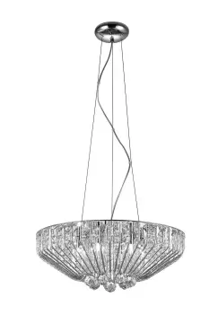 Image of Carlo 6 Light Gold Ceiling Fitting