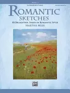 Image of romantic sketches bk 2 10 delightful solos in romantic style