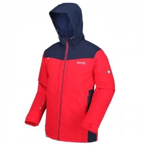 Image of Regatta Highton Stretch Waterproof Jacket - TruRd/NtflNa