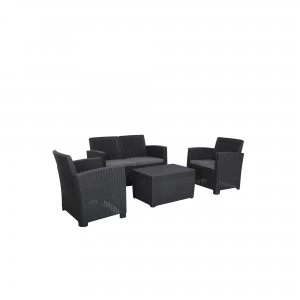 Image of Faro 4 Seater Rattan Effect Set