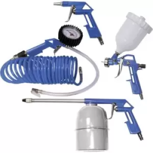 Image of Scheppach 3906101704 Pneumatic tool set 5 Parts