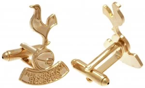 image of Gold Plated Tottenham Hotspur Cufflinks.