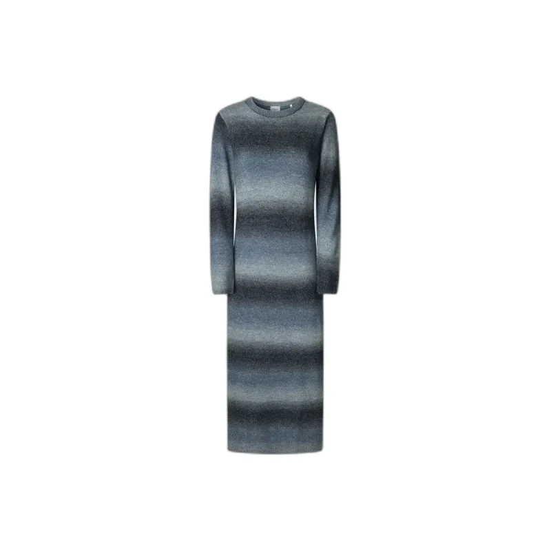 Image of Pepe Jeans Womens sweater dress Pepe Jeans Colombe Bleu Female S