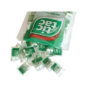 Image of Tic Tac Mint Drops Individual Mini Packs 190g Ref NST730 Pack 100