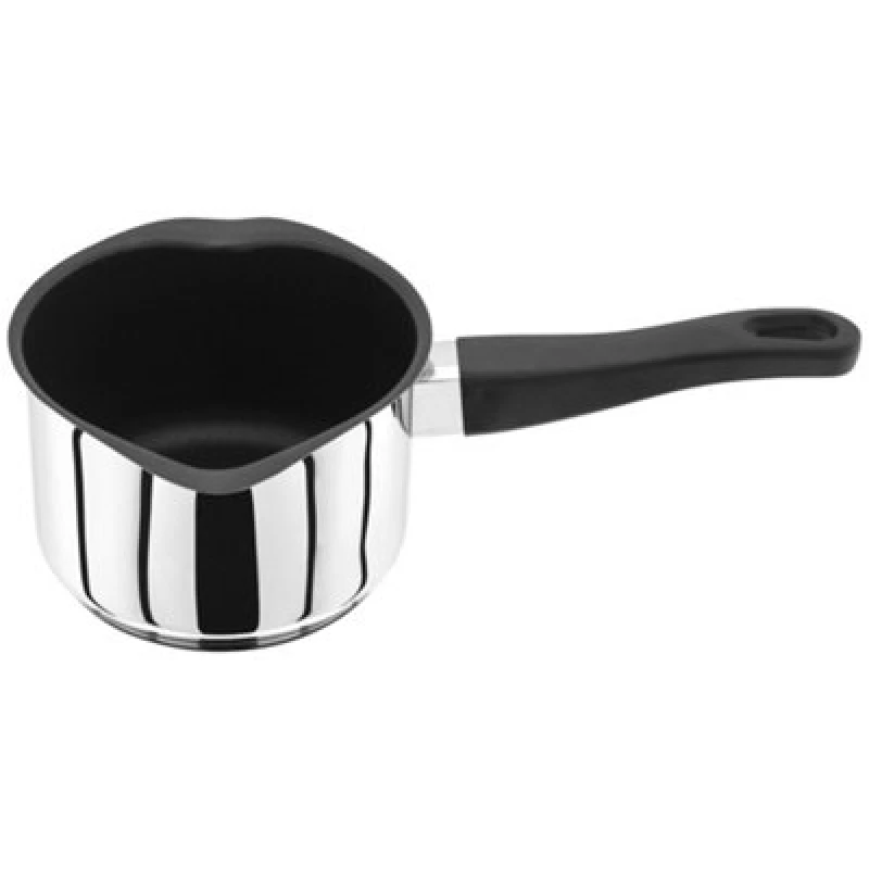 Image of Judge Vista Draining Non-Stick Milk Pan 14Cm / 1L - Silver