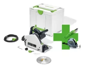 Image of Festool TS55FEQ-Plus Fan Edition 110V 160mm Plunge Saw