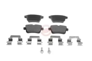 Image of MASTER-SPORT Brake pad set Premium not prepared for wear indicator 13046027442N-SET-MS Brake pads,Brake pad set, disc brake MERCEDES-BENZ,RENAULT