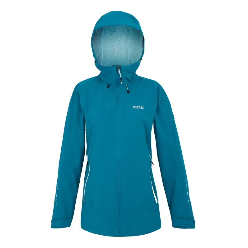 Image of Womens waterproof jacket Regatta Okara Vert Female 44