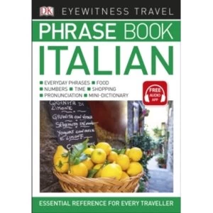 Image of Eyewitness Travel Phrase Book Italian: Essential Reference for Every Traveller by DK (Paperback, 2017)