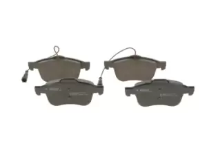 Image of Bosch Brake pad set ALFA ROMEO 0 986 494 465 77365354,77367959,BP1386 E190R011199146,71772218,77365354,77367959,77365354,77367959