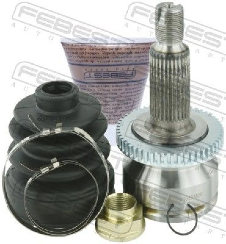 Image of FEBEST 1210-SFA52R Joint, drive shaft Wheel Side, with ABS sensor ring Joint,drive shaft (236)